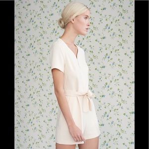Club Monaco Sofye textured Romper